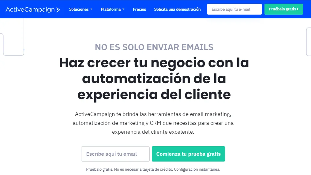 plataforma activecampaign