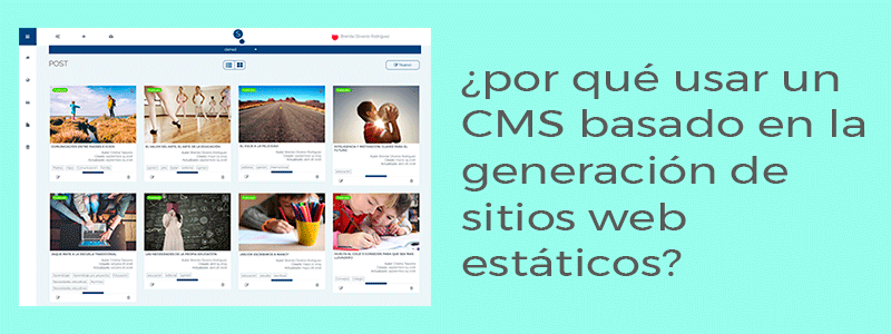 ¿por qué usar un CMS basado en la generación de sitios web estáticos?