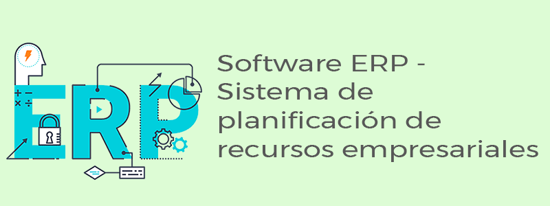 Software ERP. Sistema de planificación de recursos empresariales